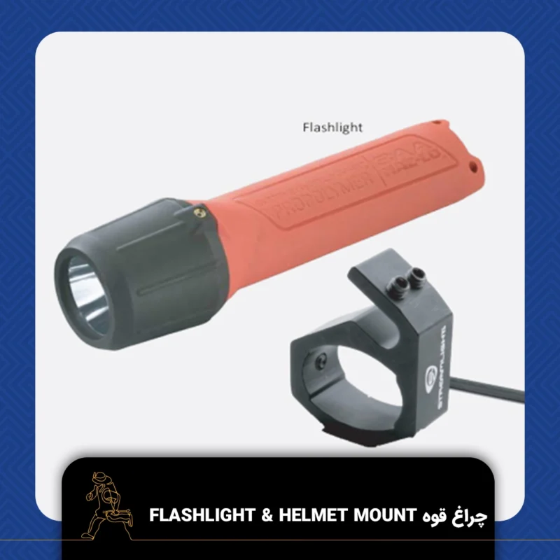 Flashlight & Helmet mount